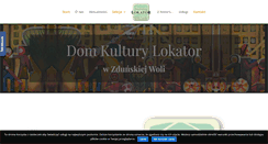 Desktop Screenshot of dklokator.pl