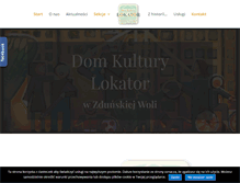 Tablet Screenshot of dklokator.pl